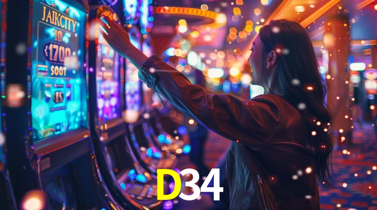 Sinta a adrenalina dos jogos de cassino com D34