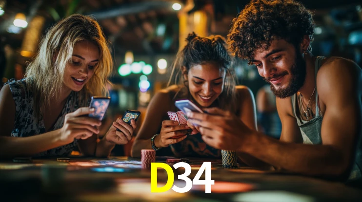 APP oficial da D34 para mobile